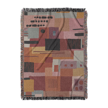 Nadia Multicolor Woven Throw Blanket