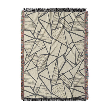 Harlan Ivory & Black in Large (80" x 60") Size