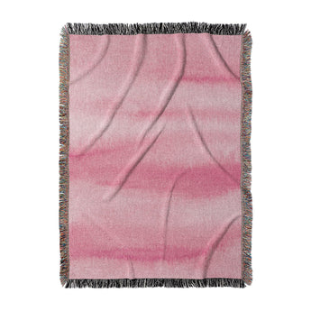 Ophelia Watercolor Pink Balayage in Large (80" x 60") Size