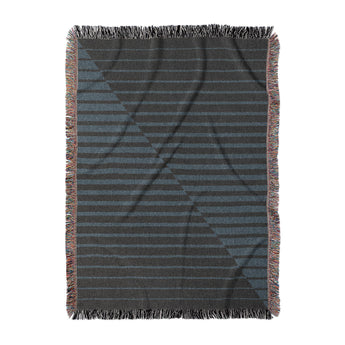 Euclid Black & Slate in Large (80" x 60") Size