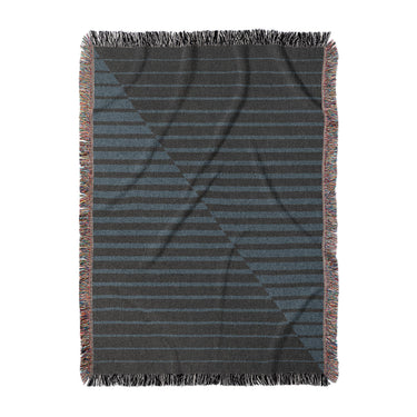 Euclid Black & Slate in Large (80" x 60") Size