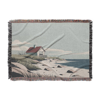 Beachside Annex Woven Throw Blanket