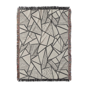 Harlan Ivory & Black in Large (80" x 60") Size