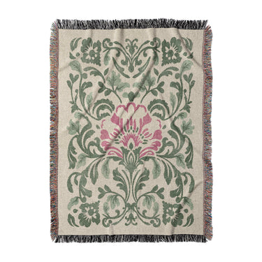 Beryl Green & Violet in Large (80" x 60") Size