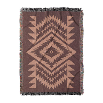 Reyno Orange & Maroon in Large (80" x 60") Size