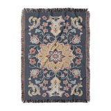 Baldwin Navy & Red in Large (80" x 60") Size