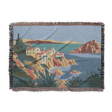 Mediterranean Cliffside Village in Large (80" x 60") Size