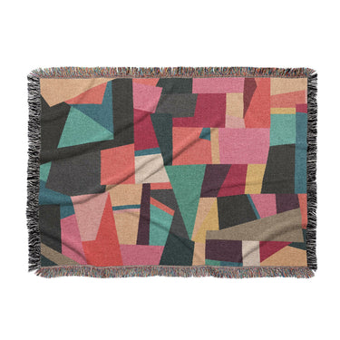 Baxter Pink Multicolor in Large (80" x 60") Size