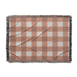 Buffalo Plaid Light Terracotta in Large (80" x 60") Size