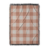 Buffalo Plaid Light Terracotta in Large (80" x 60") Size