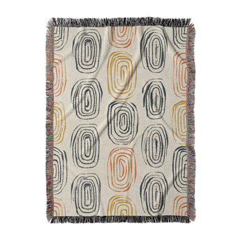 Horatio Ivory & Orange in Large (80" x 60") Size