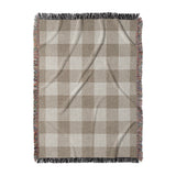 Buffalo Plaid Light Cedar Brown in Large (80" x 60") Size