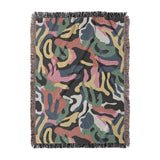 Umberto Black Multicolor in Large (80" x 60") Size