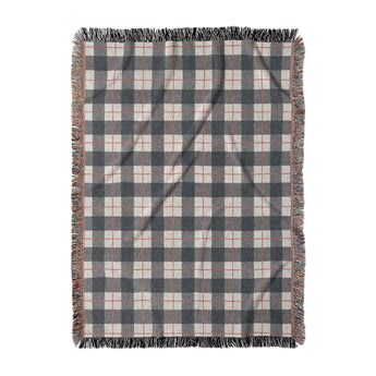 Wallace Plaid Navy & Red in Large (80" x 60") Size