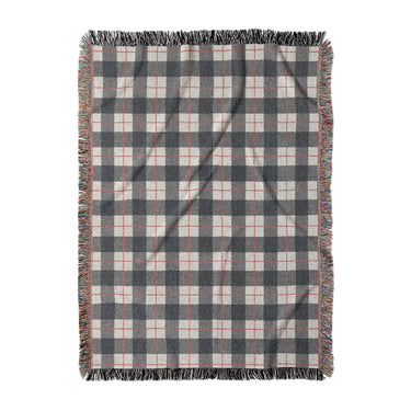 Wallace Plaid Navy & Red in Large (80" x 60") Size