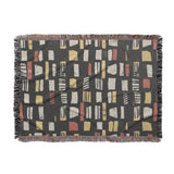Milo Black Red & Yellow in Large (80" x 60") Size