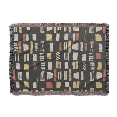 Milo Black Red & Yellow in Large (80" x 60") Size