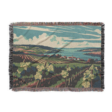 Finger Lakes Vineyard in Large (80" x 60") Size