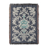 Aubrey Navy & Teal in Large (80" x 60") Size