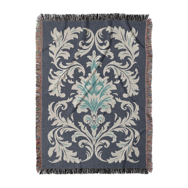 Aubrey Navy & Teal in Large (80" x 60") Size