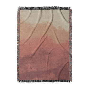 Kieran Watercolor Peach Ombre in Large (80" x 60") Size