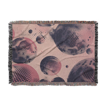 Spumante Pink & Purple Woven Throw Blanket