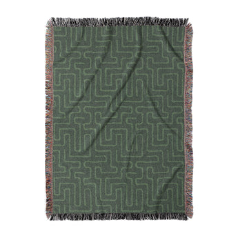 Terra Olive Green in Large (80" x 60") Size