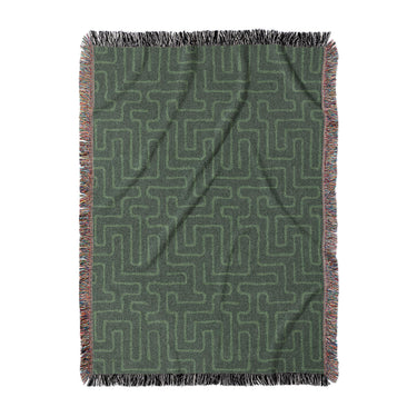 Terra Olive Green in Large (80" x 60") Size