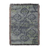 Jonah Navy & Chartreuse in Large (80" x 60") Size