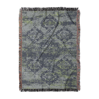 Jonah Navy & Chartreuse in Large (80" x 60") Size