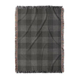 Buffalo Plaid Charcoal Black in Large (80" x 60") Size