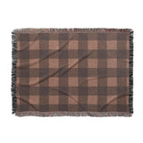 Buffalo Plaid Dark Cedar Brown in Large (80" x 60") Size