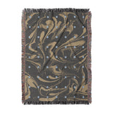 Acid Burn Brown & Carolina Blue in Large (80" x 60") Size