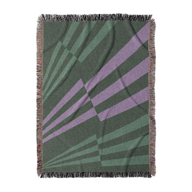Prisma Mint & Periwinkle in Large (80" x 60") Size