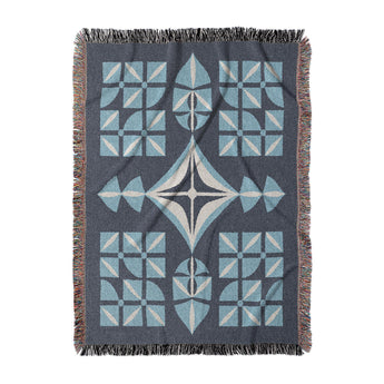 Remy Navy Blue in Large (80" x 60") Size