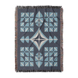 Remy Navy Blue in Large (80" x 60") Size