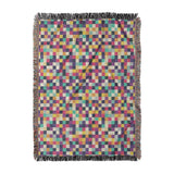 Pixel Mosaic Multicolor Midtone in Large (80" x 60") Size