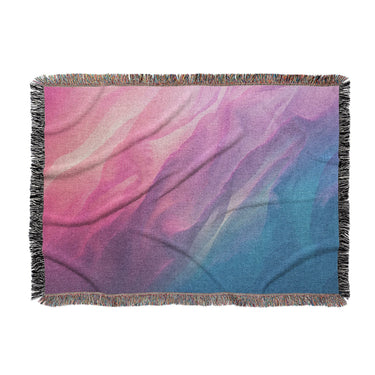 Cirrus Blue & Magenta in Large (80" x 60") Size