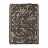 Acid Burn Brown & Carolina Blue in Large (80" x 60") Size