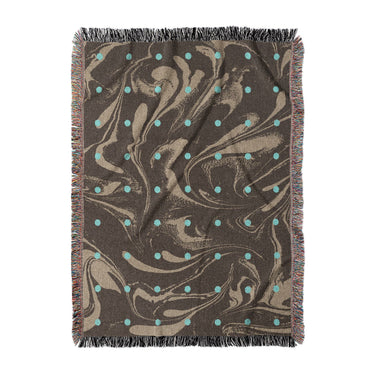 Acid Burn Brown & Carolina Blue in Large (80" x 60") Size