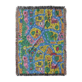 Kids Road Map in Large (80" x 60") Size