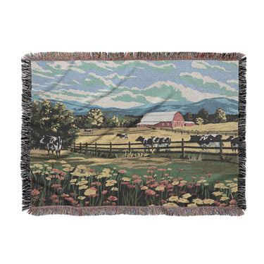 Vermont Spring Farmlife in Large (80" x 60") Size