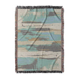 Jörgan Teal & Taupe in Large (80" x 60") Size