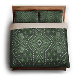 Durand Forest Green king - microfiber - Natural Backing