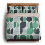 Otto Turquoise king - microfiber - Natural Backing