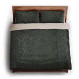 Kiva Green king - microfiber - Natural Backing