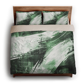 Emil Forest Green king - microfiber - Natural Backing