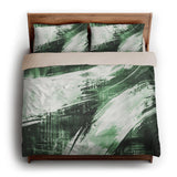 Emil Forest Green king - microfiber - Natural Backing