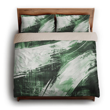 Emil Forest Green king - microfiber - Natural Backing