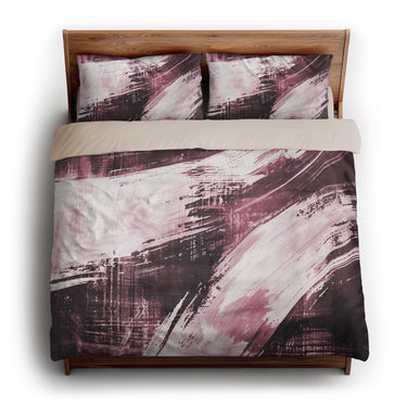 Emil Burgandy king - microfiber - Natural Backing